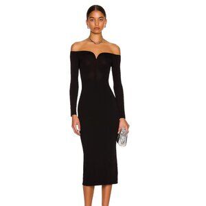 Khaite Valeska Dress in Black